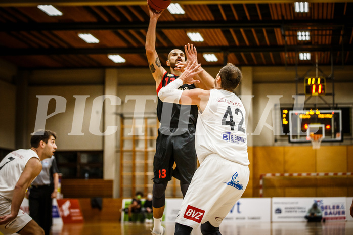 Basketball, Basketball Zweite Liga, Grunddurchgang 9.Runde, Mattersburg Rocks, Mistelbach Mustangs, Michal Norwa (13)