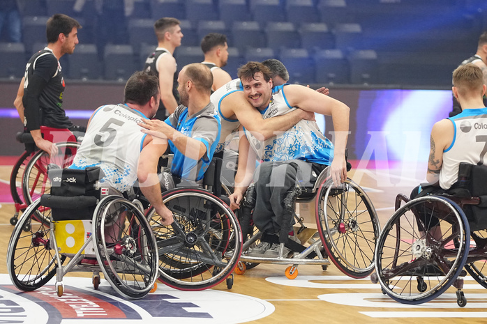 Basketball Austria Cup 2025, Final Four, Rollstuhl BB Cup Finale,  Flinkstones Graz vs Sitting Bulls Klosterneuburg


