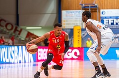 Basketball, ABL 2016/17, Grunddurchgang 21.Runde, Oberwart Gunners, WBC Wels, De Juan Wright (14), Christopher McNealy (8)
