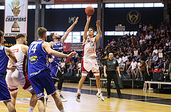 Basketball Superliga 2021/22, Finale Spiel 1 BC Vienna vs. Gmunden Swans