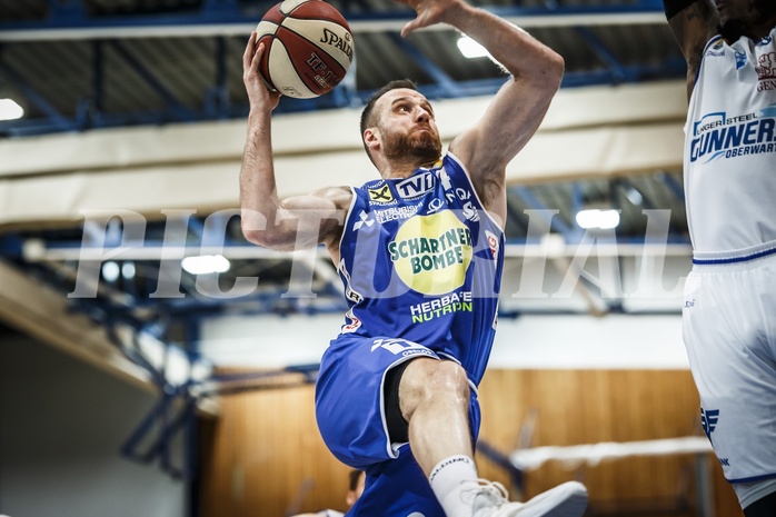 Basketball, ABL 2018/19, Playoff HF Spiel 1, Oberwart Gunners, Gmunden Swans, Enis Murati (4) Basketball, ABL 2018/19, Playoff HF Spiel 1, Oberwart Gunners, Gmunden Swans, Enis Murati (4)