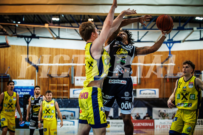 Basketball, Basketball Austria Cup 2022/23, Herren Finale, Gmunden Swans, UBSC Graz, U. King (20)