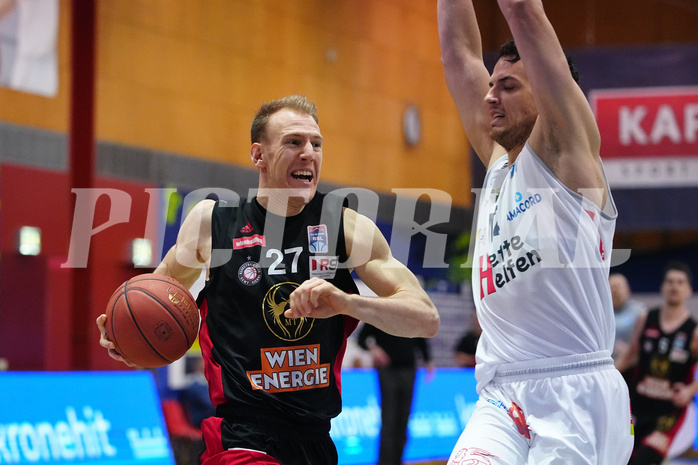 Basketball Superliga 2021/22, Grundduchgang 16.Runde , Kapfenberg Bulls vs. BC Vienna


