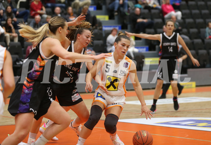 Basketball Damen Superliga 2021/22, Grunddurchgang 4.Runde BK Duchess Klosterneuburg vs. Vienna United


