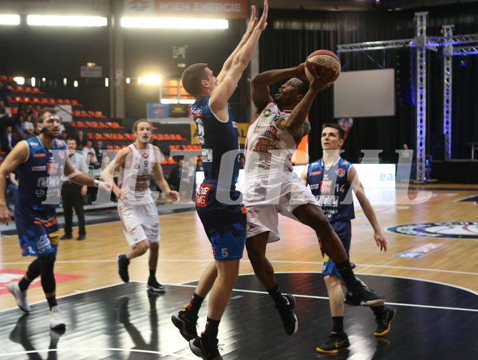 Basketball ABL 2017/18, Grunddurchgang 31.Runde BC Vienna vs. Kapfenberg Bulls