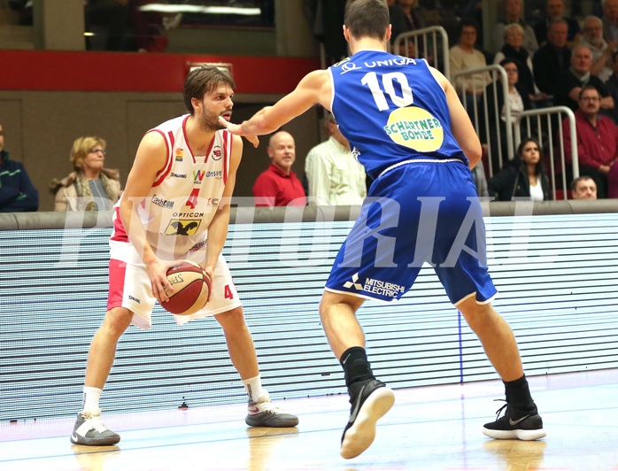 Basketball ABL 2018/19, Grunddurchgang 18.Runde Flyers Wels vs. Gmunden Swans


