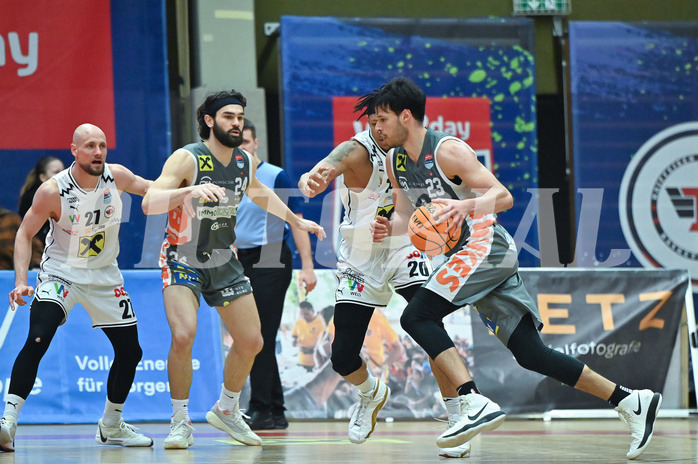Basketball Superliga 2023/24, 5.Plazierungsrunde,
Flyers Wels vs. Klosterneuburg Dukes,