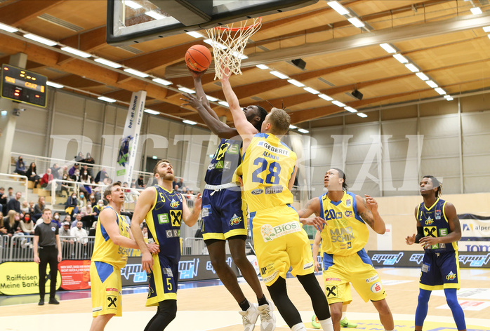 Basketball Superliga 2021/22, 7.Plazierungsrunde SKN St.Pölten vs. UBSC Graz