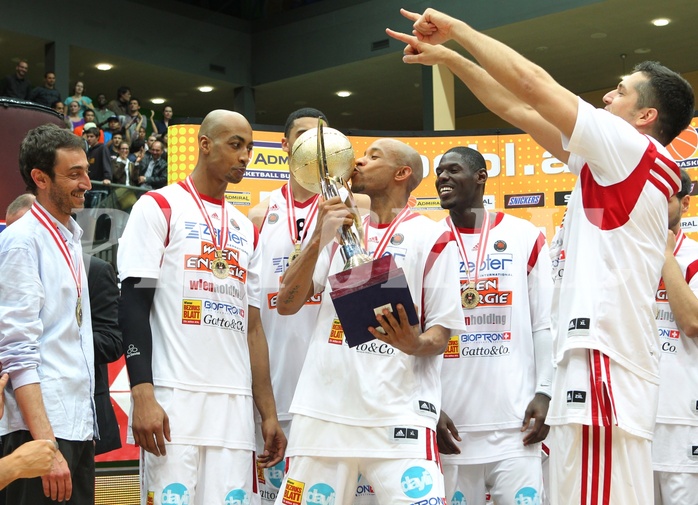 Basketball ABL 2012-13 Snickers-Playoffs Fnale 5.Spiel BC Vienna vs. Oberwart Gunners


