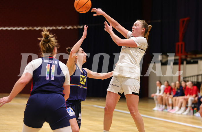Basketball Damen Superliga 2023/24, Grunddurchgang 8.Runde Basket Flames vs. SKN St.Pölten