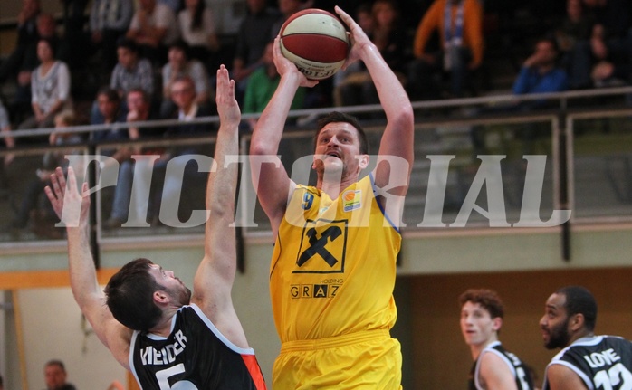Basketball ABL 2015/16 Grunddurchgang 13.Runde UBSC Graz vs. BK Dukes Klosterneuburg


