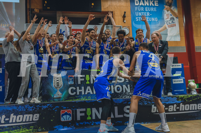 Basketball Basketball Superliga 2020/21, Finale Spiel 4 Kapfenberg Bulls vs. Gmunden Swans
