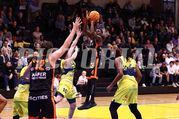 22.10.2023, Graz, Raiffeisen Sportpark Graz, Basketball Superliga 2023/24, Grunddurchgang, Runde 4, UBSC Raiffeisen Graz vs. CITIES Panthers Fürstenfeld