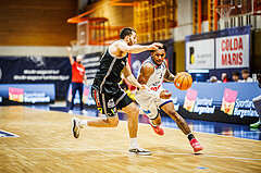 Basketball, Win2Day Superliga 2024/25, Playoffs Viertelfinale Spiel 4, BBC Nord Dragonz, Flyers Wels, Rayshawn Mart (3)