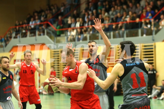 Basketball 2.Bundesliga 2016/17, Playoff SF Spiel 1 Mistelbach Mustangs vs. Villach Raiders


