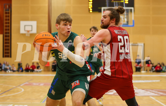 Basketball Zweite Liga 2023/24, Playoff Viertelfinale Spiel 1 Mistelbach Mustangs vs. Dornbirn Lions



