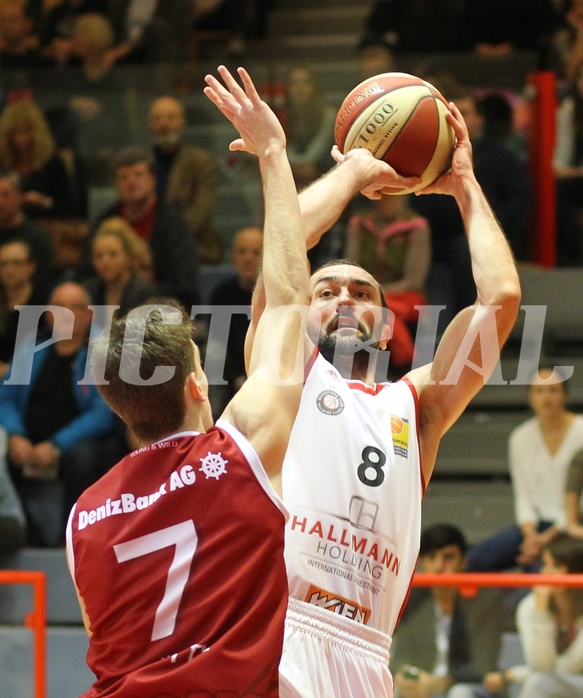 Basketball ABL 2015/16 Grunddurchgang 19.Runde Traiskirchen Lions vs. BC Vienna