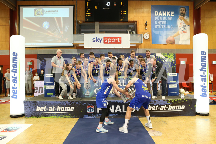 Basketball Superliga 2020/21, Finale Spiel 4 Kapfenberg Bulls vs. Gmunden Swans


