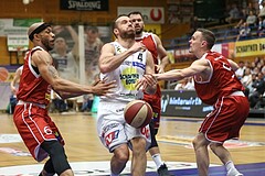 Basketball ABL 2017/18, Playoff VF Spiel 1 Gmunden Swans vs. Traiskirchen Lions


