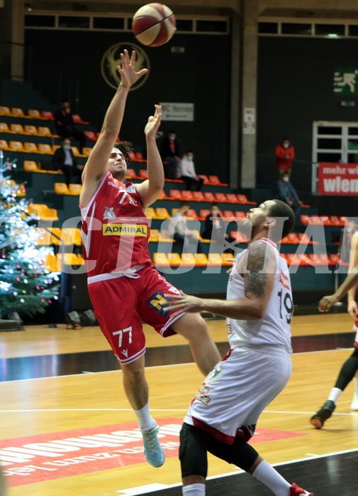 Basketball Superliga 2020/21,  Grunddurchgang 13.Runde, BC Vienna vs. Traiskirchen Lions