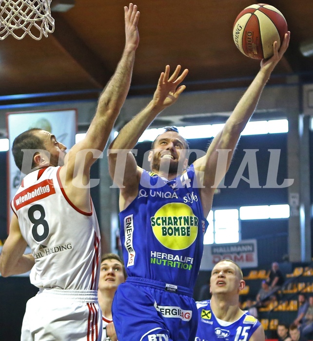 Basketball ABL 2016/17, Grunddurchgang 31.Runde BC Vienna vs. Gmunden Swans


