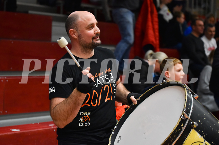 Basketball Superliga 2022/23, Grunddurchgang 10. Runde, DBB LZ OÖ vs Vienna Timberwolves,


