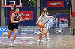 Basketball Superliga 2024/25, Supercup 1.Runde, DBB Wels vs Basket Flames Women,

