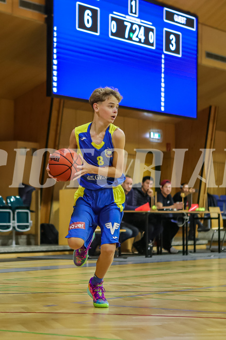 26.10.2024 Österreichischer Basketballverband 2024/25, SLMU14, Vienna Giants vs. SKN St. Pölten
