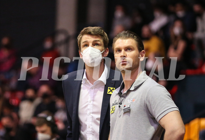 Basketball Superliga 2021/22, 3.Plazierungsrunde BC Vienna vs. Gmunden Swans


