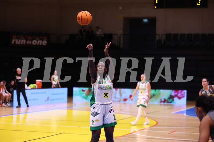 23.03.2024, Graz, Raiffeisen Sportpark, Basketball Damen Superliga 2023/24, Semifinale, Spiel 2, UBI Holding Graz - BK Raiffeisen Duchess Klosterneuburg,  