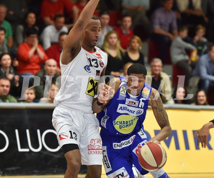 Basketball ABL 2015/16 Grunddurchgang 34. Runde WBC Wels vs Gmunden Swans