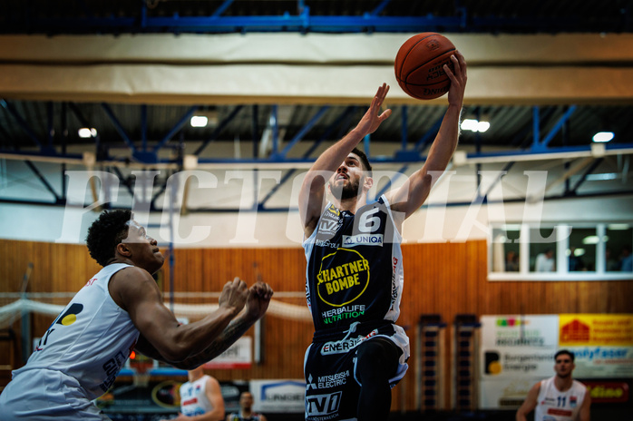 Basketball, win2day Basketball Superliga 2022/23, Grunddurchgang Runde 7, Oberwart Gunners, Gmunden Swans, 