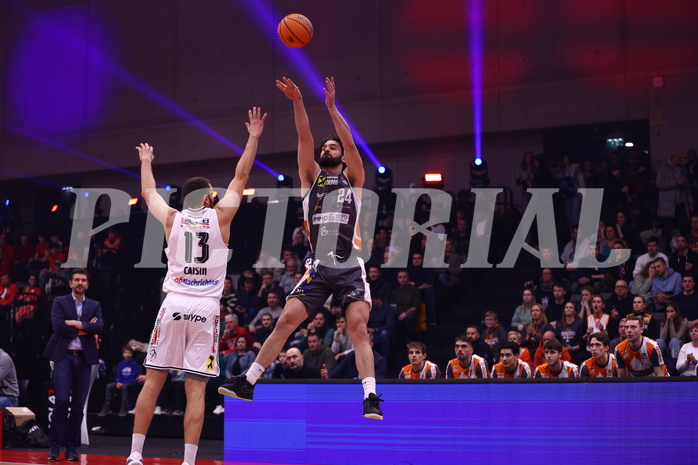 19.01.2025, Graz, Raiffeisen Sportpark, Basketball Austria Cup 2025, Final Four, Finale, Flyer Wels vs. Klosterneuburg Dukes,  