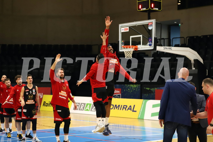 Basketball Superliga 2021/22, Playoffs, Halbfinale Spiel 2, UBSC Raiffeisen Graz vs BC GGMT Vienna