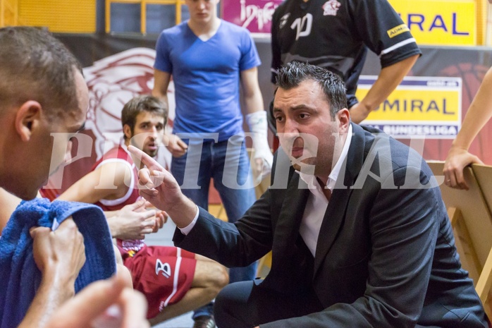Basketball ABL 2015/16 Grunddurchgang 12.Runde Traiskirchen Lions vs. UBSC Graz