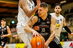 Basketball, Basketball Zweite Liga 2024/25, Grunddurchgang 17.Runde, Mattersburg Rocks, Mistelbach Mustangs, Dragisa Najdanovic (10)