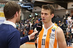 Basketball ABL 2017/18, Playoff VF Spiel 1 BK Dukes vs. Flyers Wels