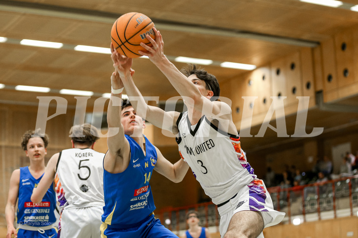 27.04.2025 Österreichischer Basketballverband 2024/25, SLMU16, VF Vienna United vs. SKN St. Pölten