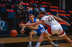 Basketball, Win2Day Superliga 2022/23, 8. Platzierungsrunde, BC Vienna, Oberwart Gunners, Jonathan Knessl (12)
