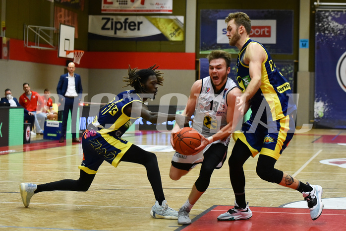 Basketball Superliga 2021/22, Grunddurchgang. 4.Runde Flyers Wels vs. UBSC Raiffeisen Graz