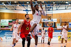 Basketball, ABL 2016/17, Playoff HF Spiel 1, Oberwart Gunners, WBC Wels, Andell Cumberbatch (13)