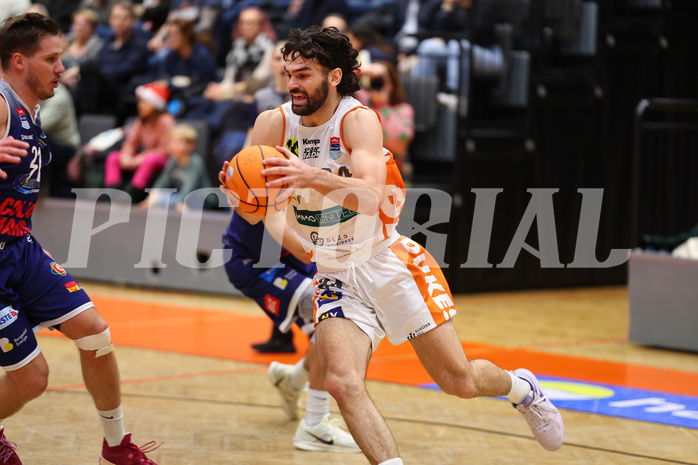 Basketball Superliga 2024/25, Grunddurchgang 14.Runde Klosterneuburg Dukes vs. BBC Nord Dragonz