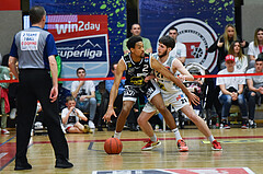 Win2Day Basketball Superliga 2022/23, Playoff,
Semifinale Spiel 4, Flyers Wels vs Swans Gmunden,