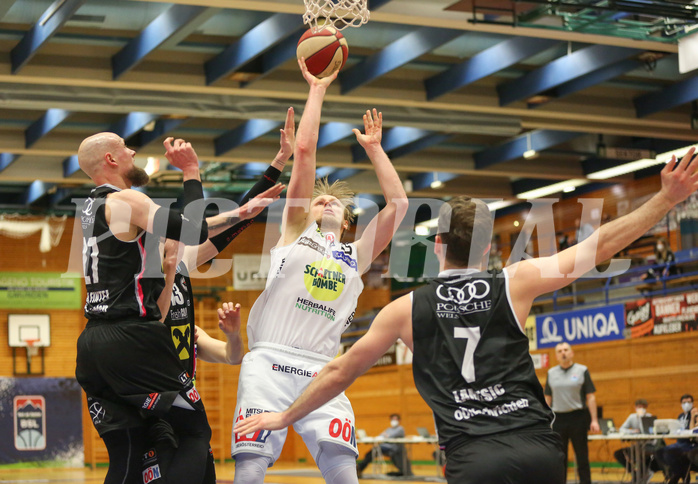 Basketball Superliga 2020/21, 8. Plazierungsrunde Gmunden Swans vs. Flyers Wels


