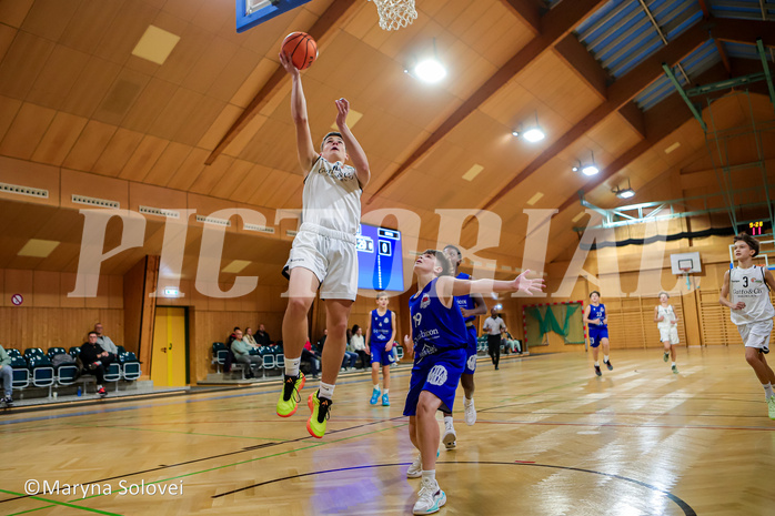 09.11.2024 Österreichischer Basketballverband 2024/25, SLMU14, Basket Flames WAT vs STARS Basketball
