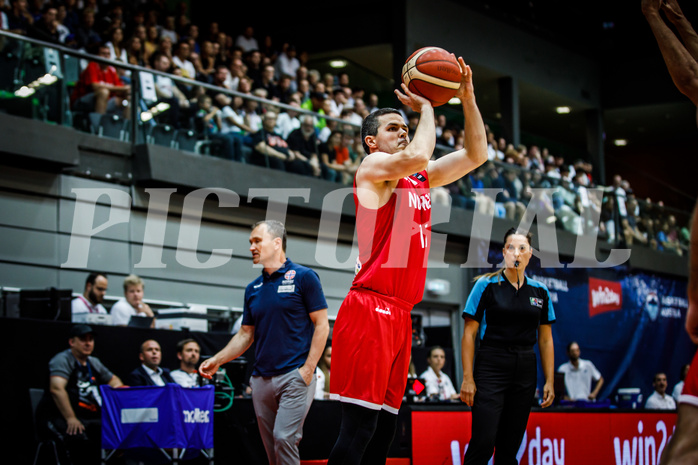 Basketball, AUT vs. NOR, Austria, Norway, Stian Mjoes (11) Basketball, AUT vs. NOR, Austria, Norway, Stian Mjoes (11)