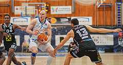Basketball Superliga 2024/25, 10.Plazierungsrunde Oberwart Gunners vs. Flyers Wels


