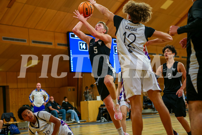 01.12.2024 Österreichischer Basketballverband 2024/25, SLMU16, Post SV Wien vs. Swarco Raiders