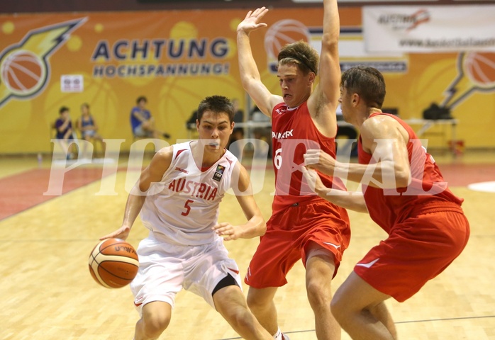 Basketball FIBA U18 European Championship Men 2015 DIV B Team Austria vs. Team Denmark


