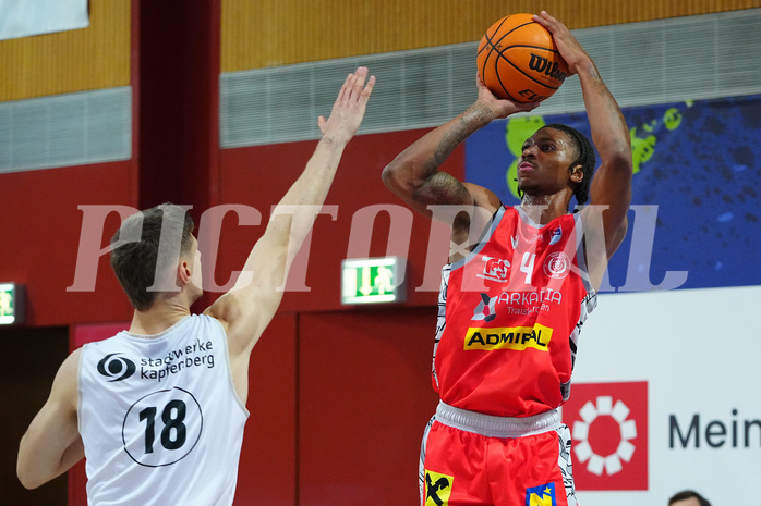 Win2day Basketball Superliga 2023/24, Grunddurchgang, 9. Runde, Kapfenberg vs. Traiskirchen